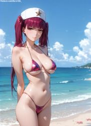 1girls 2d ai_generated ass bare_shoulders belly curvy curvy_figure detailed eyelashes eyeshadow female female_only focus high_quality legs lips lipstick looking_at_viewer makeup mascara midriff nero100 posing seductive seductive_look sexy_pose stable_diffusion tagme dokugamine_riruka bleach:_the_thousand-year_blood_war bleach double_ponytail ponytail side_ponytail pink_eyes pink_hair long_hair perky_breasts medium_breasts big_breasts large_breasts young teenage_girl teenager slim_waist skinny fit sexy light-skinned_female light-skin pale-skinned_female pale-skin bikini bikini_top bikini_bottom swimwear swimsuit outdoors outside