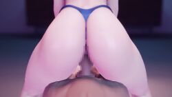 3d animated ass asymmetrical_hair blonde_hair blue_eyes blush breasts busty censored cleavage clothing cowgirl_position female green_eyes huge_ass huge_breasts kasumi_(pokemon) large_ass large_breasts male mu_mmd navel nipples one-piece_swimsuit orange_hair pantsu penis pokemon ponytail sex short_hair side_ponytail smile sound spread_legs straddling straight swimsuit tagme thick_ass thighs tied_hair underwear vagina video