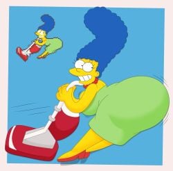 marge simpson from the simpsons by 3barts