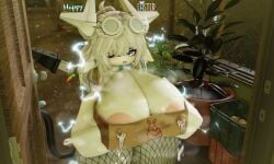 1girls 3d alternate_version_available apartment_building chenoo easter happy_easter roblox roblox_avatar roblox_studio robloxian tagme yukari_hanarr34
