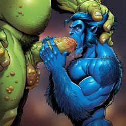 beast (x-men) from marvel