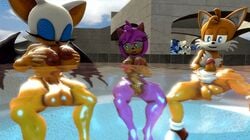 1boy 1futa 1girls 3d 3d_model amy_rose animated anthro areolae autofellatio autopaizuri balls big_balls big_breasts big_penis breasts brown_nipples completely_nude cum cumshot curvy darksorm ejaculation erection female furry futa_is_bigger futa_with_female futa_with_male futanari huge_cock intersex large_breasts lowres male masturbation mobian mobian_(species) mobian_bat mostly_nude naked_footwear nipples nude nude_female nude_male penis penis_size_difference pool pussy rouge_the_bat sega sitting sonic_(series) sonic_adventure_2 sonic_the_hedgehog_(series) spread_legs stroking_penis tails thick_thighs wide_hips wings