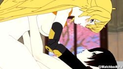 3d animated female incest matchbox-nsfw no_sound prosthetic prosthetic_arm robotic_arm ruby_rose rwby siblings sisters tagme tribadism vaginal video yang_xiao_long yuri