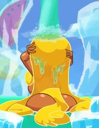 1girls 60fps animated ass bathing big_ass big_breasts black_eyes blonde_hair bouncing_ass bubble_butt casual cute dark-skinned_female dark_skin edith_up_(rayman) female female_only hair_over_ass huge_ass huge_breasts longer_than_30_seconds longer_than_one_minute loop minus8 music nude nymph_(rayman) outdoor_bathing outdoor_shower public_bathing public_shower rayman_(series) rayman_origins shower sideboob solo solo_female sound thick_thighs ubisoft video water waterfall wide_hips