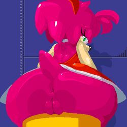 amy_rose beige_skin color female female_only fur furry hedgehog hotred pink_fur seikoseeley skin solo sonic_(series)