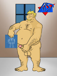 chubby coop coop_(megas_xlr) harold_cooplowski male_only masturbation megas_xlr wdj