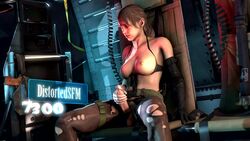 1futa 3d animated areola balls balls_in_panties big_breasts breasts distortedsfm erection futa_only futanari intersex large_breasts masturbation metal_gear metal_gear_solid metal_gear_solid_v nipples no_sound penis quiet_(metal_gear) solo source_filmmaker testicles torn_clothing torn_pantyhose video