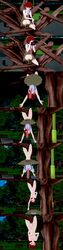 3d completely_nude danganronpa danganronpa_2:_goodbye_despair embarrassed embarrassed_nude_female enf hanging_from_tree koikatsu koizumi_mahiru nude_female straight_hair ultimateenf wardrobe_malfunction