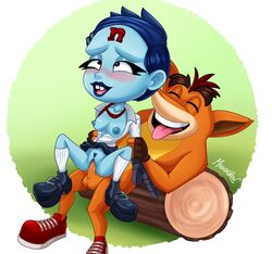crash bandicoot from crash (series) by magaska19