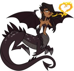 chizu_ps_(artist) dark-skinned_female dragon dragon_girl femboy genderswap mal_(tdi) monster_girl rule_63 taur total_drama:_revenge_of_the_island total_drama_island