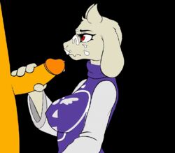 animated anthro breasts clothed clothing cum cum_on_face cumshot female fur furry handjob male male/female milf penis short_playtime tagme toriel undertale undertale_(series) wasajoke