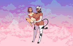 2girls animated big_dom_small_sub black_eyes black_horns black_tail blush brown_hair choker cloud_meadow collar cow_girl cow_horns cow_print cow_tail cowbell cumming dark-skinned_female dark_skin eve_(cloud_meadow) eyes_closed femdom femsub fingering fingering_partner fingering_pussy fingers_in_pussy gloves holding_person horns insertion kissing large_breasts lesbian lezdom lifting_person long_gloves milf moaning moaning_in_pleasure multiple_girls nude_female orgasm penetration pleasure_face pussy_ejaculation pussy_juice smile sound tail tall_female taller_female taller_girl tan_skin tanline vagina vaginal vaginal_fingering vaginal_insertion vaginal_juices vaginal_penetration video white_gloves white_hair yuri