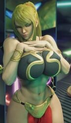 1girls 3d abs areolae banskinator big_breasts bikini blonde blonde_hair breasts chain chain_leash chained cleavage costume erect_nipples female female_only large_breasts looking_at_viewer metroid muscles muscular muscular_female nintendo nipples samus_aran sci-fi science_fiction scifi slave_bikini slave_leia_(cosplay) slavegirl solo solo_female urbanator