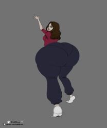 1girls ass_bigger_than_body ass_bigger_than_breasts ass_bigger_than_head ass_bigger_than_torso ass_expansion big_breasts butt_expansion chubby_female color_edit colored_sketch enormous_ass fat fat_ass gigantic_ass huge_ass huge_breasts hyper hyper_ass hyper_thighs long_hair massive_ass overflowing_ass overweight paintmeanon pokimane shydude thebbbroom thejuicystufff thick_thighs wide_hips youtube