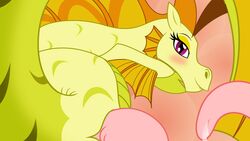 abstract_background absurd_res adagio_dazzle badumsquish bedroom_eyes equestria_girls female flirting genitals hi_res looking_at_viewer low-angle_view lying my_little_pony narrowed_eyes penis pose seductive siren smile smirk solo wallpaper