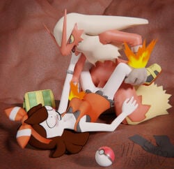 anthro avian blaziken brown_hair jaiden_animations jaiden_dittfach marisaphnsfw may_(pokemon)_(cosplay) may_(pokemon_oras)_(cosplay) pokeball pokemon pokemon_(species) pokephilia tagme white_skin youtuber