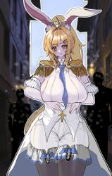 1girls blonde_hair breasts bunny_ears bunny_girl character_request curvy curvy_body curvy_female curvy_figure curvy_hips female female_focus female_only gloves hips hips_wider_than_shoulders large_breasts long_gloves long_hair rabbit rabbit_ears rabbit_girl silver_palace thick thick_thighs thighhighs thighs white_gloves wide_hips wide_thighs