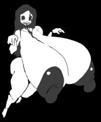 1girls areolae barefoot breasts breasts_bigger_than_head breasts_bigger_than_torso completely_nude completely_nude_female female female_only full_body her_(imscared) huge_breasts imscared naked naked_female nipples nude nude_female solo solo_female submarichamomi2 whiteface