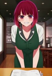 1girl 1girls ai_generated anime arima_kana breasts curvy curvy_female curvy_figure eyes female fit hair nsfw oshi_no_ko stickyai tits voluptuous