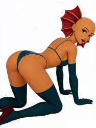 ai_female ai_generated ai_slop all_fours crawling_pose doggy_style doggystyle free_use galymph humanized humanoid my_singing_monsters paironormal_carnival paironormals