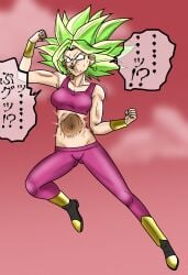 1girls abdomen abdominals abs arrogant arrogant_female belly belly_button belly_expansion belly_punch blue_eyes catfight cocky cocky_expression damaged damaged_clothes damsel_in_distress defeated defeated_heroine dragon_ball dragon_ball_super face_punch female female_dominated female_focus female_only female_urine femsub green_hair humiliated humiliating humiliation injured injury japanese_text kefla kefla_(dragon_ball) medium_boobs medium_breasts muscle_mommy muscles muscular muscular_female punch punching punching_face punching_stomach ryona strong strong_female thick_thighs vomit vomiting