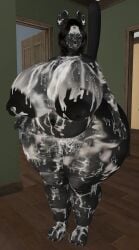 big_ass big_breasts breasts bubble_butt cleavage cum female ferialexonar furry huge_ass huge_breasts hyper_ass nipples tagme thick_thighs wide_hips