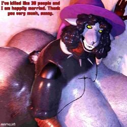 big_breasts huge_breasts masteryorg0 rachel_waterman_(the_walten_files) sheep_witch_(twf) tagme the_mysterious_house the_walten_files