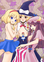 alice_margatroid futanari intersex marisa_kirisame patchouli_knowledge tagme touhou