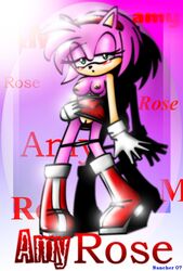 amy_rose beige_skin color female female_only front_view fur furry hedgehog nancher pink_fur skin solo sonic_(series) sonic_the_hedgehog_(series) vulva