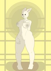 ass beastars breasts bunny bunny_girl female female_only front_view haru_(beastars) naked no_humans solo solo_female thighs zytkal