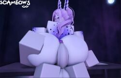 1female 1females 1girls 3d anal anal_sex anthro ass ass_focus ass_grab big_ass breasts bunny_tail debbie_(idiot.jpeg) deep-sea_bunny_(pressure) deep_sea_bunny_(pressure) face female female_focus female_only freckles freckles_on_ass freckles_on_thighs fucking furry grabbing grabbing_ass heart_pupils horny horny_face horny_female jorunna_parva oc original_character paws pink_hair pressure_(roblox) pupils purple_hair render rendered roblox roblox_avatar roblox_game roblox_studio robloxian scameows sea_bunny sea_slug sea_slug_girl sex solo solo_female solo_focus thick_thighs thighs visible_breasts