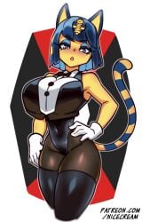 ankha from animal crossing by nicecream