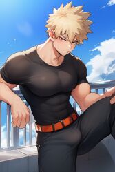 bakugou katsuki from my hero academia by oriven