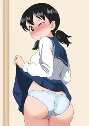 shizuka minamoto from doraemon by zeldriel