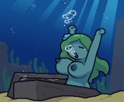 drowned (minecraft) from minecraft by okami tomato