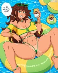 brazilian miku (cosplay) fan art