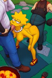 lisa simpson from 20th century fox by falcon kick