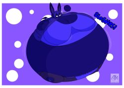 big_ass big_breasts blueberry_inflation breasts bubble_butt cleavage female furry galindeznavarro huge_ass huge_breasts inflation sequence spherical_inflation tagme thick_thighs wide_hips