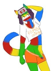 1boy boxers countryhumans countryhumans_oc crossdressing crossover femboy jregoria male_only penis tongue_out