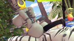 3d animated anthro ass buttjob female hooves-art hot_dogging male mp4 my_little_pony sex sound straight_hair tagme video zebra zecora_(mlp)