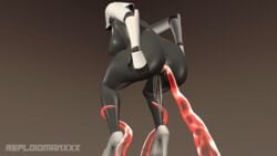 16:9 3d ass big_breasts big_butt breasts female haydee haydee_(game) hi_res humanoid machine mammal penetration reploidmanxxx robot robot_humanoid solo source_filmmaker tentacle tentacle_penetration video_games widescreen