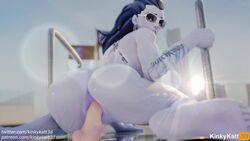 1girls 3d animated ass big_ass blizzard_entertainment dildo dildo_penetration female female_only kinkykatt3d no_sound nude nude_female overwatch purple_skin pussy sex_toy spread_legs sun sunglasses sunlight sweat tagme tattoo tinted_eyewear vagina vaginal_penetration video wet wet_pussy widowmaker