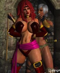 2girls 3d 3d_animation ai_assisted ai_generated ball_gag battle_chasers big_belly big_breasts bondage chloroform damsel_in_distress dead_or_alive dominant_female female_on_female femdom femme_fatale girl_on_girl groping_breasts lisa_hamilton red_monika sexy_struggle tagme video yuri
