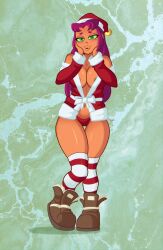 starfire from christmas by jumpdriiver