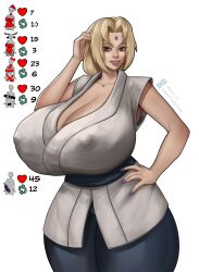 tsunade (naruto) from naruto (series) by aga art