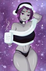 raven (dc) from christmas by jumpdriiver