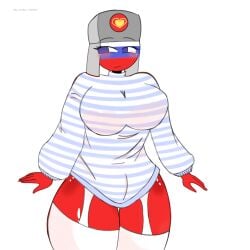 russia (countryhumans) from countryhumans by kak0yt0 chel style