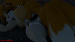 miles tails prower from sonic (series) by cheshii (artist)