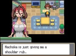 1girls 2d accurate_art_style ambiguous_penetration animated apron big_breasts breasts cleavage dialogue ethan_(pokemon) heart implied_pokephilia implied_sex kitchen living_room machoke mole mole_on_face mole_under_eye mother mother_(pokemon_hgss) motherly_cuckold no_audio no_sound penetration pixel_animation pixel_art pokemon pokemon_hgss pokephilia sex stealth_sex tagme text text_box turtle_sausage video