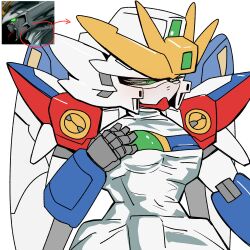 xxxg-00w0 wing gundam zero from gundam by daisydaid2